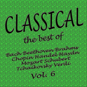 Classical... The Best of Bach, Beethoven, Brahms, Chopin, Handel, Haydn, Mozart, Schubert, Tchaikovsky, Verdi Vol. 6