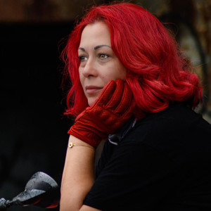 Мотоциклистка 