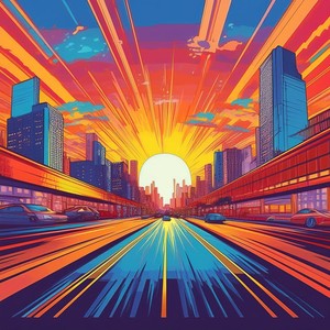 Bajo El Resplandor De Las Barras De La Ciudad