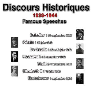 Discours Historiques (Famous Speeches ) 1939-1944