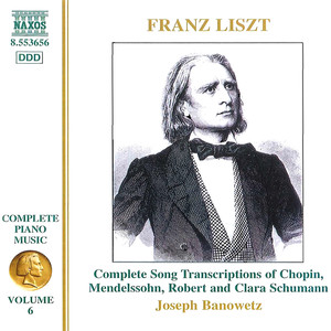 Liszt: Song Transcriptions (Liszt Complete Piano Music, Vol. 6)