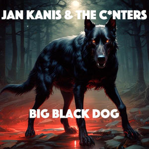 Big black dog