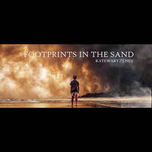 footprints in the sand of time