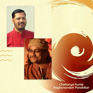 Chaitanya Kunte with Raghunandan Panshikar