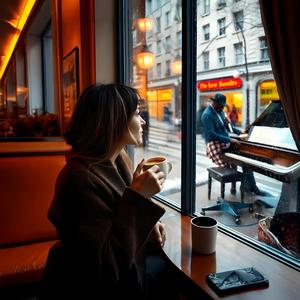 Winter Morning Coffee: Evening Piano Melancholy and Underground Jazz on London Streets