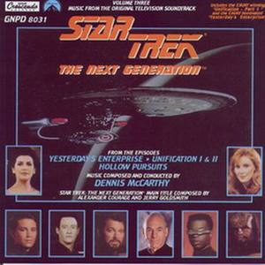 Star Trek: The Next Generation, Vol. 3 (Music from the Original Television Soundtrack) (星际迷航：下一代 电视剧原声带 第三辑)