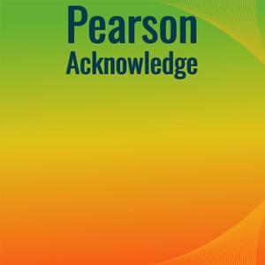 Pearson Acknowledge