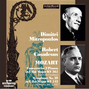 Mitropoulos, Robert and Gaby Casadesus Plays Mozart