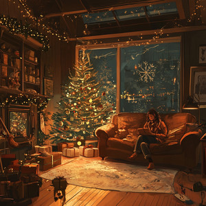 Cozy Christmas Vibes – LOFI Beats for Peaceful Holidays and Family Time