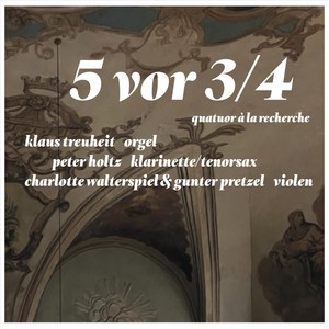 5 vor 3/4