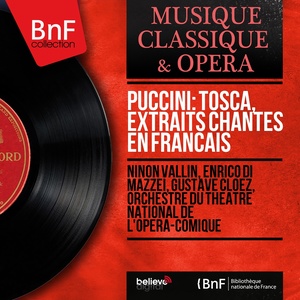 Puccini: Tosca, extraits chantés en français (Mono Version)
