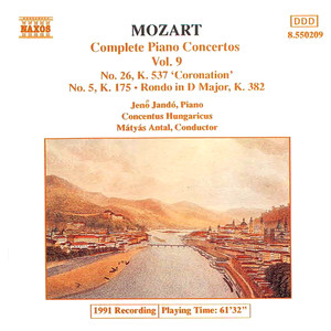 Mozart: Piano Concertos Nos. 5 and 26 / Rondo, K. 382