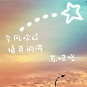 季风吹过橘色的海