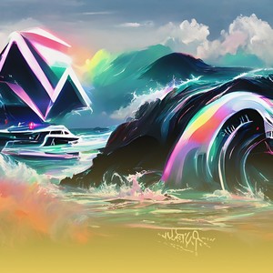 Sunflowers in the Frozen Dawn