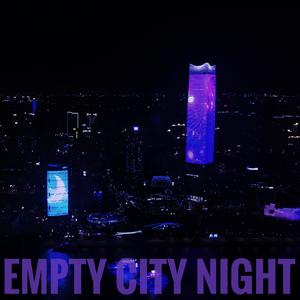 Empty city night