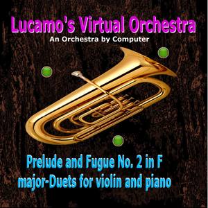 Prelude and Fugue No. 2 in F Major-Duets for Violin and Piano - Prelude and Fugue No. 2 in F Major-Duets for Violin and Piano