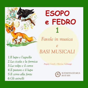 Esopo e Fedro, Vol. 1 (Favole in musica e basi musicali)