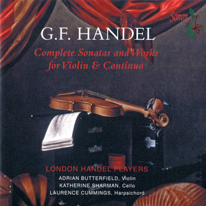 Violin Sonata No. 3 in A Major, Op. 1, No. 3, HWV 361 - I. Larghetto