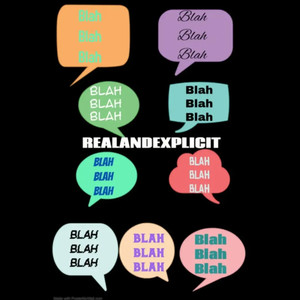 BLAH BLAH (Explicit)