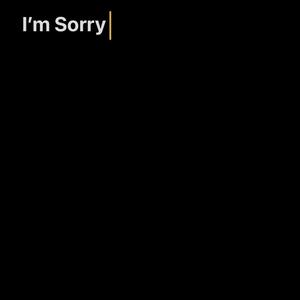 I'm Sorry (Sped Up) (Explicit)