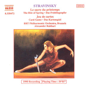 STRAVINSKY: Sacre du Printemps (Le) / Jeu de Cartes