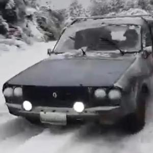 RENAULT 12 EN LA NIEVE EL TERROR DE LAS 4X4