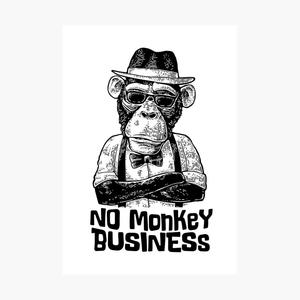 No Monkey Business (DISS) (feat. C Griddy & Joe Meat) [Explicit]