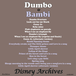 Dumbo / Bambi (Original Motion Picture Soundtrack)