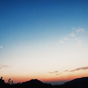 Rising at dawn