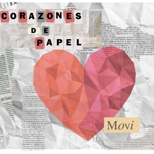 Corazones de papel