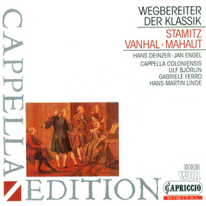 Stamitz, C.: Orchestral Quartet in G Major / Stamitz, J.: Clarinet Concerto in B-Flat Major / Vanhal, J.B.: Sinfonia in F Major