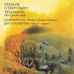 Vivaldi, A.: 4 Seasons (The) / Telemann, G.P.: Overture (Suite) , "Burlesque de Quixotte" (Stanienda, Wroclaw Chamber Orchestra Leopoldinum)