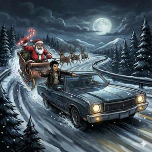 Right hand & my mistletoe