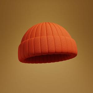 Orange Beanie