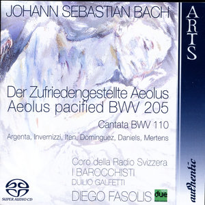 Coro Della Radio Svizzera - Cantata Der Zufriedengestellte Aeolus Bwv 205 Recitativo Accompagnato (Pallas, Aeolus) “Mein Aeolus”