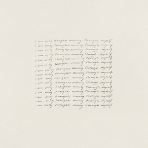 i am only thoughts running through myself