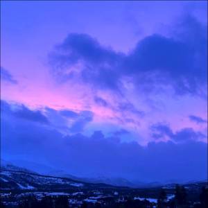 mauve sky