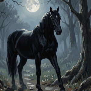 Black Horse in the Hollow