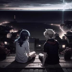 lets sit and watch the world end