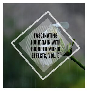 Fascinating Light Rain with Thunder Music Effects, Vol. 5