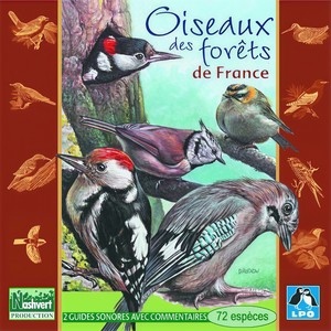 Oiseaux des forêts de France (72 espèces)