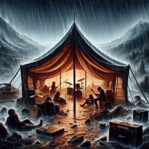 Heavy Rain and Wind in the Tent, Rain Noise