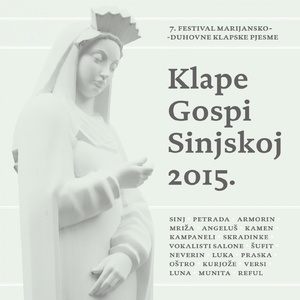 Klape Gospi Sinjskoj 2015.