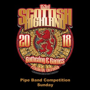 153rd Scottish Highland Gathering and Games: Pipe Band Competition (Sunday)