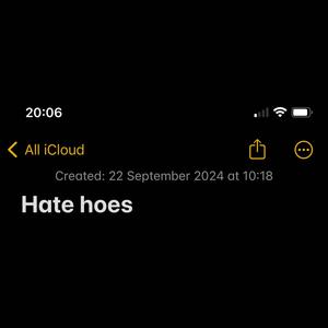 HATE HOES (Explicit)