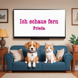 Ich schaue fern