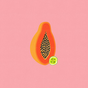 papaya and lime