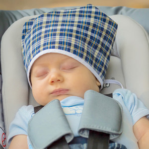 Highway Driving Sleeping in a Car Seat