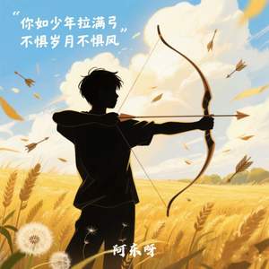 你如少年拉满弓 不惧岁月不惧风
