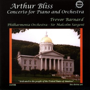 Bliss, A.: Piano Concerto (Barnard, Philharmonia Orchestra, Sargent)